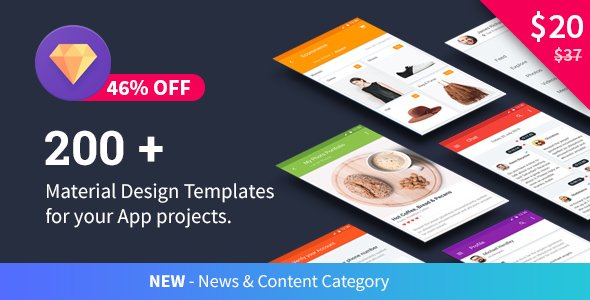 49524  Material Design Templates