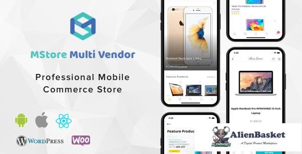 49597  MStore Multi Vendor v1.0.1 - Complete React Native template for WooCommerce