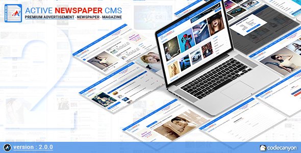 49654  Active Newspaper CMS v2.0.0 - 
