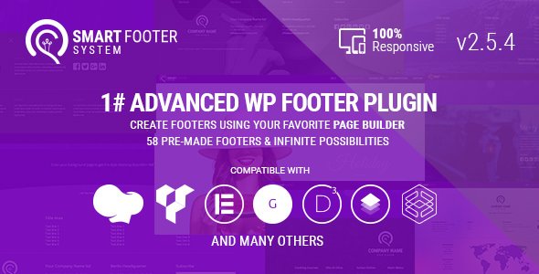 49680  Smart Footer System v2.5.4 - Footer Plugin for Wordpress