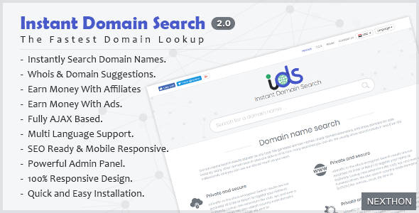 49888  Instant Domain Search Script v2.0