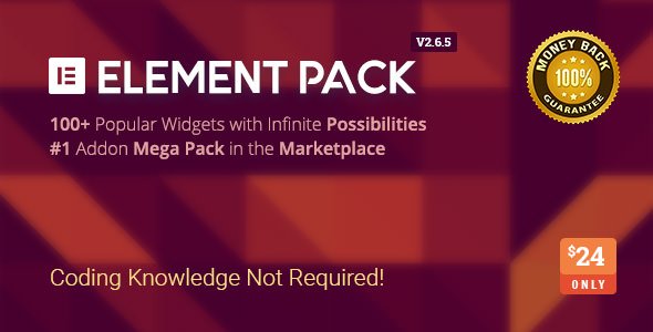 49913  Element Pack v2.6.5 - Addon for Elementor Page Builder