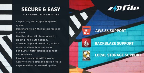 49942  ZipFileMe v2.5.1 - Secure and Easy File sharing