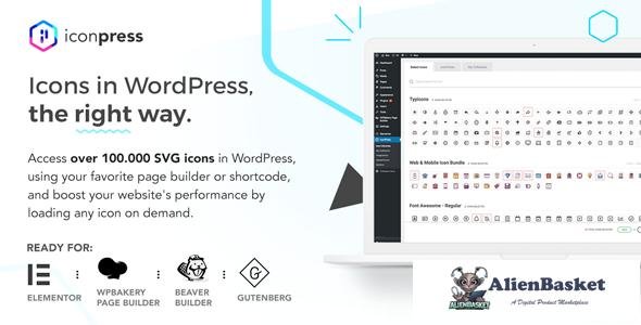 50032  IconPress Pro v1.4.2 - Icon Management for WordPress