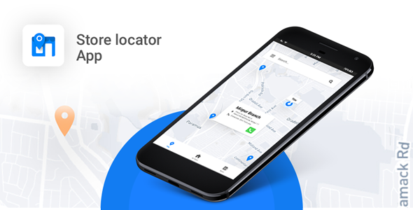 50091  Store Locator Android App - Locate Store, Branches, ATM, Showrooms and many more