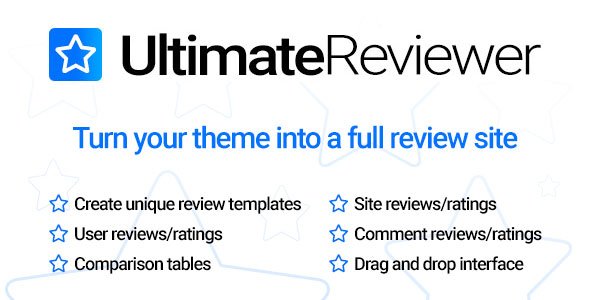 50195  Ultimate Reviewer WordPress Plugin v1.0.0