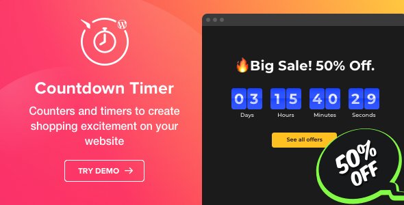 50329  Countdown Timer v1.0 - Countdown Timer plugin