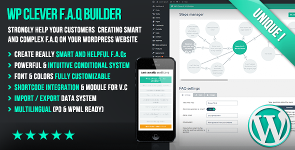 50472  WP Clever FAQ Builder v1.36 - Smart support tool