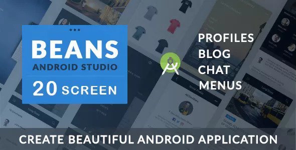 50585  BEANS UI KIT - Android App template