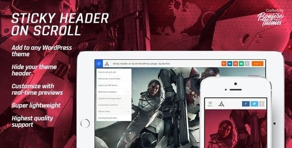 50645  Sticky Header on Scroll for WordPress v1.3