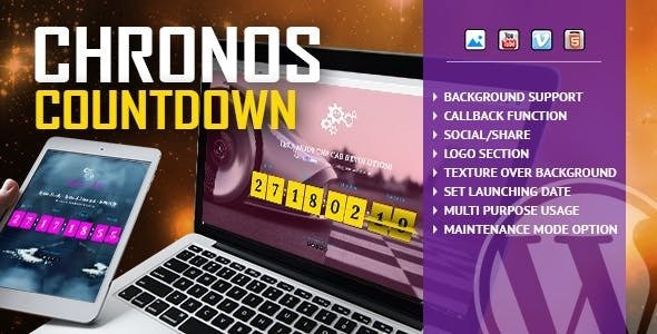 50768  Chronos CountDown v1.0 - Responsive Flip Timer