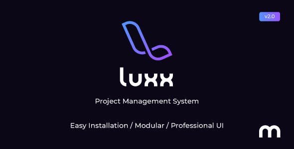 50899  Luxx v2.0 - Clients, Invoices and Projects Management System