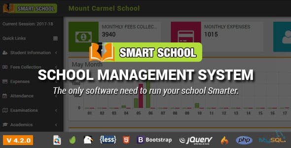 50956  Smart School v4.2.0 - School Management System - 