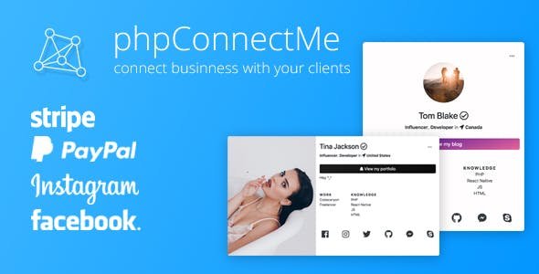 51026  phpConnectMe - Instagram Custom Social Profile