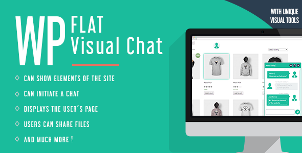 51064  WP Flat Visual Chat v5.384