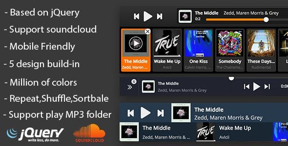 51080  Embed Player - jQuery HTML5 Audio Player