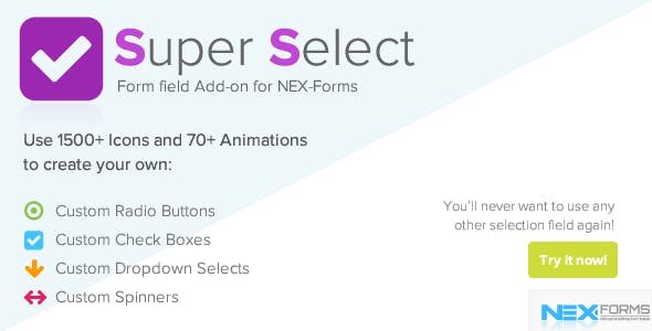 51121  Super Selection Form Field for NEX-Forms v7.5