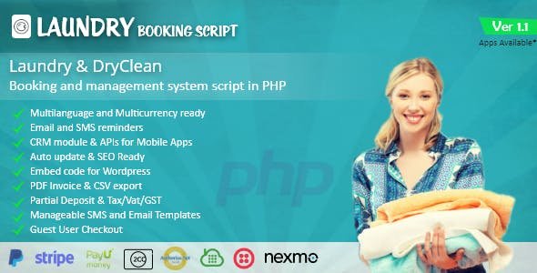 51144  Laundry booking and management script v1.0