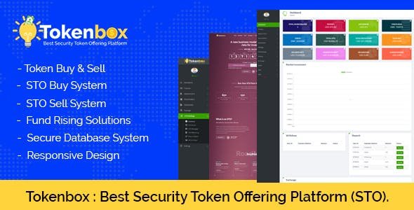 51214  Tokenbox v1.0 - Best Security Token Offering Platform (STO) - 