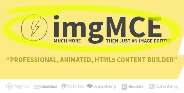 51537  imgMCE v1.3.2 - Professional, Animated Image Editor & HTML5 content builder