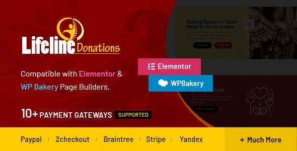 51505  Lifeline Donations v1.0.1 - Multidimensional WordPress Donations Plugin