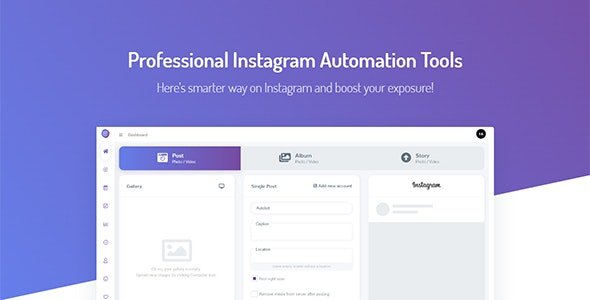51839  Autobot Instagram - Instagram Automation Tools with Schedule