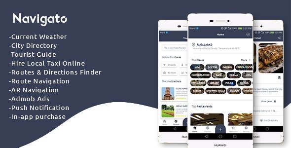 52083  Navigato v1.1 - City Directory + Tourist Guide + Navigation app