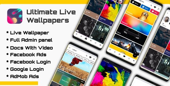 52095  Ultimate Live Wallpapers Application (GIF/Video/Image) v1.0