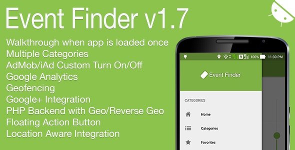52125  Event Finder Full Android Application v1.7