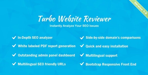 52171  Turbo Website Reviewer v1.9 - In-depth SEO Analysis Tool