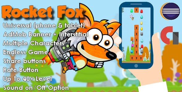 52234  Rocket Fox Universal + Admob