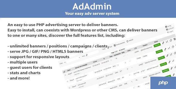 52287  AdAdmin v3.80 - Easy adv server (adversting platform)