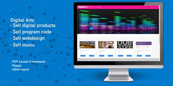 52293  Laravel Digital Products - Multi-Vendor Market