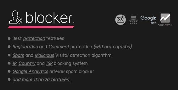 52342  Blocker. v1.6.0 - Wordpress Firewall Plugin