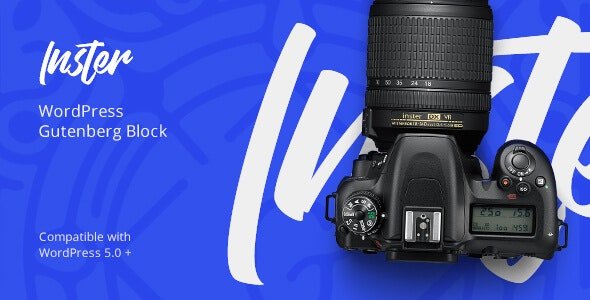 52425  Inster v1.1.0 - Instagram Block for WordPress Gutenberg Editor