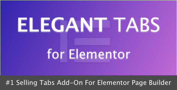 52648  Elegant Tabs for Elementor v1.1