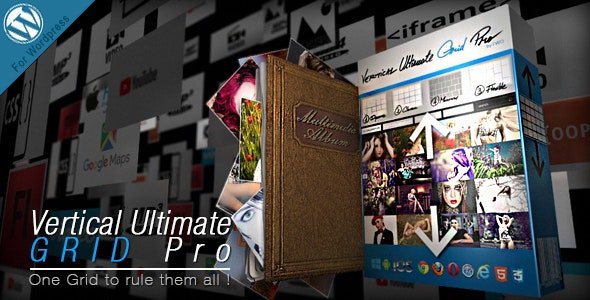 52867  Vertical Ultimate Grid Pro v1.0 - Wordpress Plugin