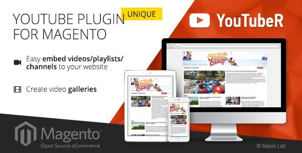 52898  YouTubeR v2.0.4 - unique YouTube video gallery for Magento