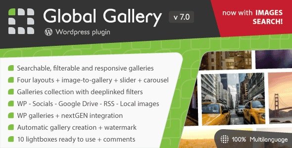 52993  Global Gallery v7.011 - Wordpress Responsive Gallery