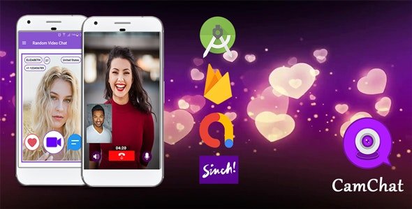 53000  CamChat v1.0 - Android Dating App with Voice/Video Calls