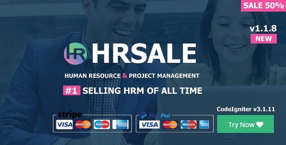 53123  HRSALE v1.1.8 - The Ultimate HRM