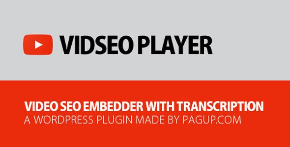 53168  VidSEO Premium v1.1.0 – Video SEO player with Transcription