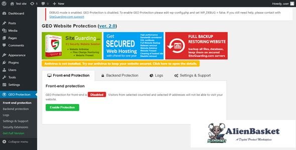 53244  WP GEO Website Protection PRO 2.8.4