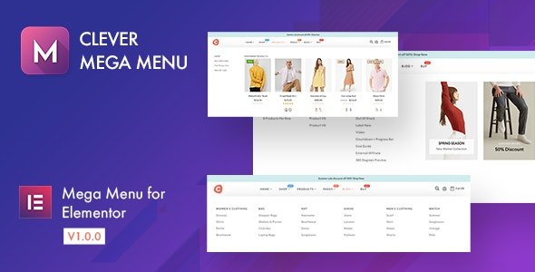 53267  Clever Mega Menu for Elementor v1.0.6