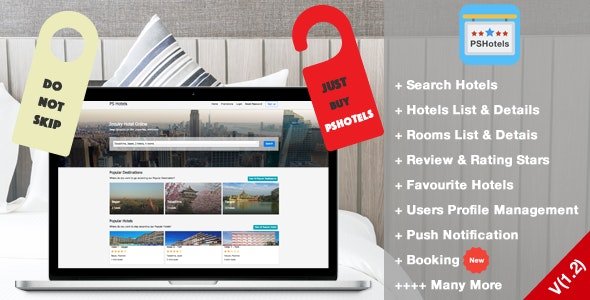 53359  PSHotels Website (Ultimate Hotels Finder Website With Backend) v1.3
