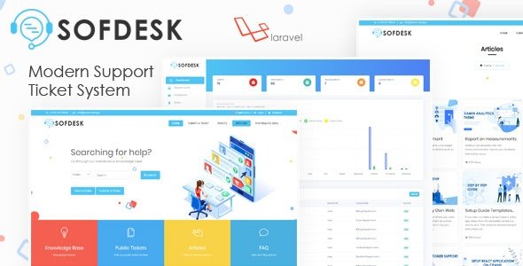 53432  SofDesk v1.4 - Support Ticket and Knowledge base script