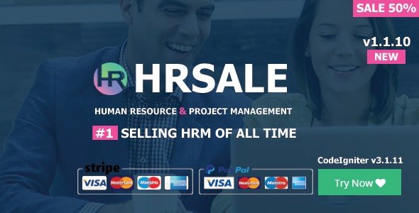 53485  HRSALE v1.1.10 - The Ultimate HRM