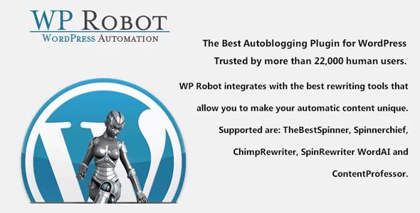 53511  WP Robot v5.37 - The best autoblogging plugin for WordPress