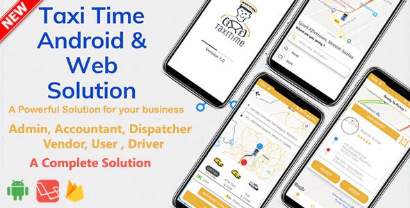 53568  Taxi Time v1.0 – Android Taxi Application Complete Solution