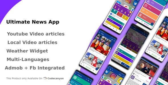 53572  Ultimate News App (Video,Youtube,Weather,Survey) v1.0